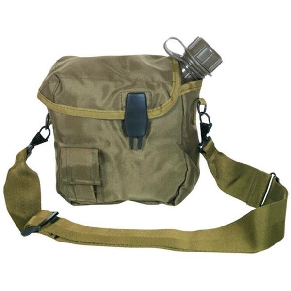 Geared2Golf 2 Quart Canteen Cover - Shoulder Strap; Olive Drab GE23402